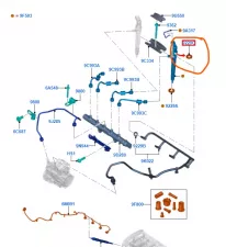 Кольцо уплотнительное 2.2 Duratorq; 3.2 Duratorq Diesel