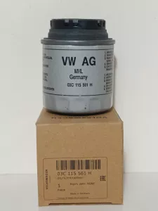 Оригінальний масляний фільтр VAG — 03C115561H (для двигунів 1.2 / 1.4 TSI)